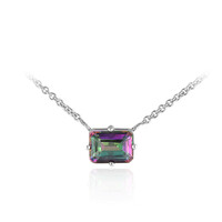 Collier en argent et Quartz mystique