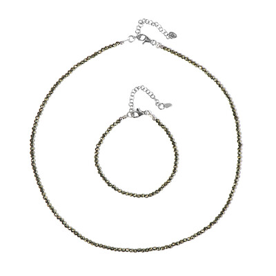 Parure en argent et Marcassite