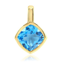 Pendentif en or et Topaze de Marambaia
