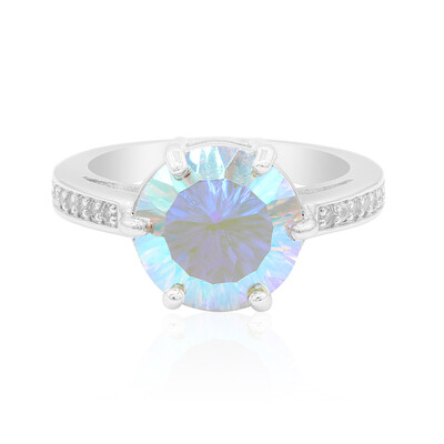 Bague en argent et Quartz Rayon de Lune