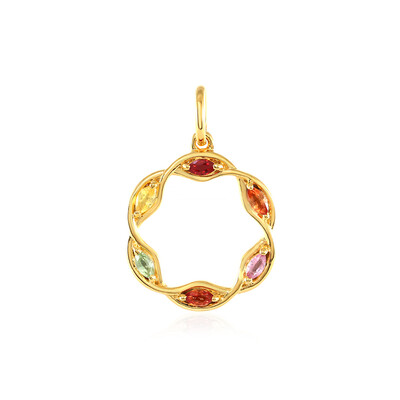 Pendentif en argent et Saphir