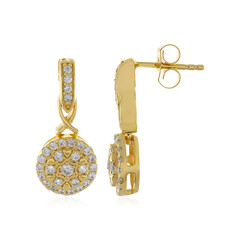 Boucles d'oreilles en argent et Zircon