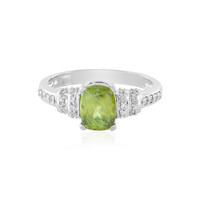 Bague en or et Sphène