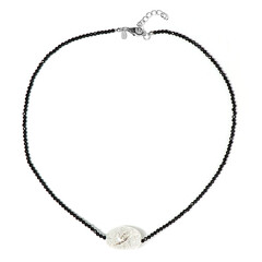 Collier en argent et Quartz Crushed Ice