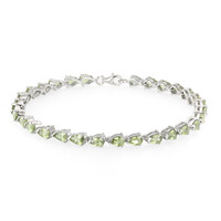 Bracelet en argent et Saphir du Mozambique