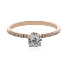 Bague en or et Kunzite blanche (Adela Gold)