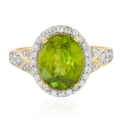 Bague en or et Sphène