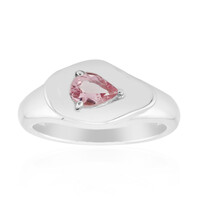 Bague en argent et Tourmaline rose du Brésil  (Pallanova)