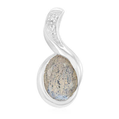 Pendentif en argent et Labradorite