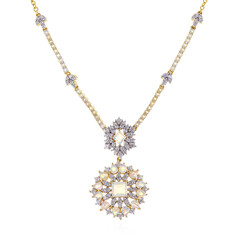 Collier en argent et Opale Welo