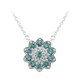 Collier en or et Emeraude de Zambie AAA (de Melo)