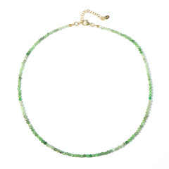 Collier en argent et Grenat Tsavorite