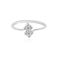 Bague en argent et Diamant I2 (I)