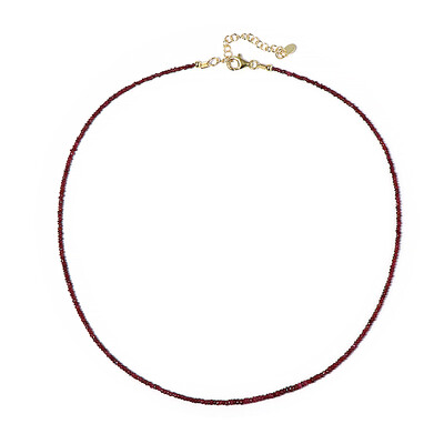 Collier en argent et Rubis du Malawi