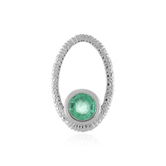 Pendentif en argent et Emeraude de Russie
