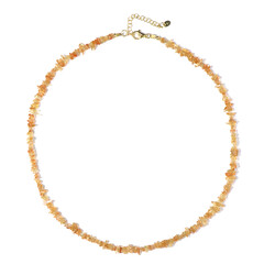 Collier en argent et Topaze impériale