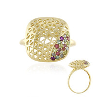 Bague en or et Grenat Rhodolite (Ornaments by de Melo)
