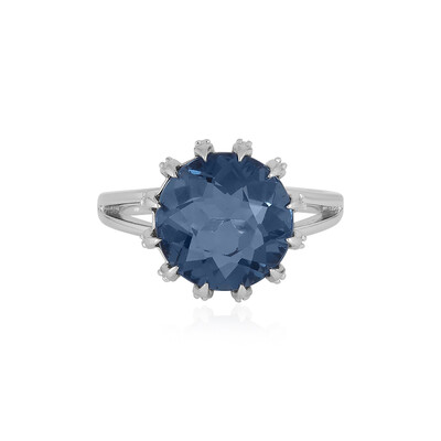 Bague en argent et Fluorite à couleur changeante