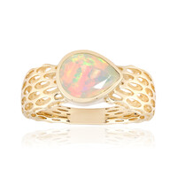 Bague en or et Opale Welo AAA (Ornaments by de Melo)