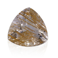  Quartz rutile (Cheveux de Vénus) (gemme et boîte de collection)