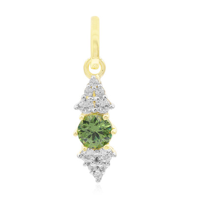 Pendentif en or et Grenat Démantoïde de Madagascar