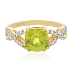Bague en or et Sphène