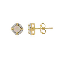 Boucles d'oreilles en argent et Opale Welo