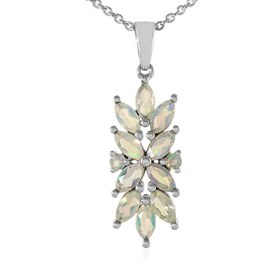 Collier en argent et Opale Welo