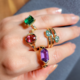 Bague en or et Tourmaline Paraïba (CUSTODANA)