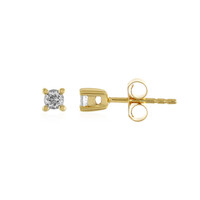 Boucles d'oreilles en argent et Topaze blanche