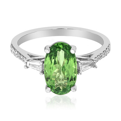 Bague en or et Grenat Tsavorite AAA (CIRARI)