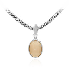 Collier en argent et Pierre de Lune (Nan Collection)