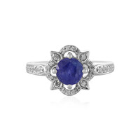 Bague en argent et Tanzanite
