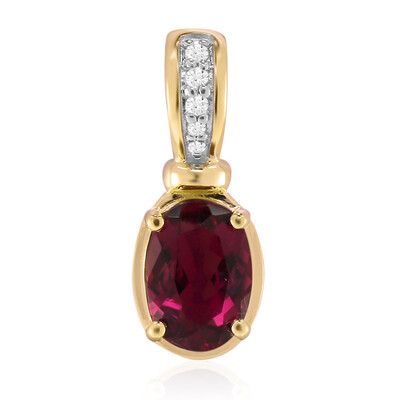 Pendentif en or et Rubellite (Tenner Diniz)