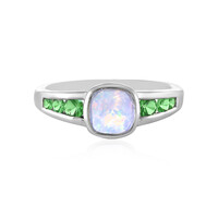 Bague en argent et Opale Welo