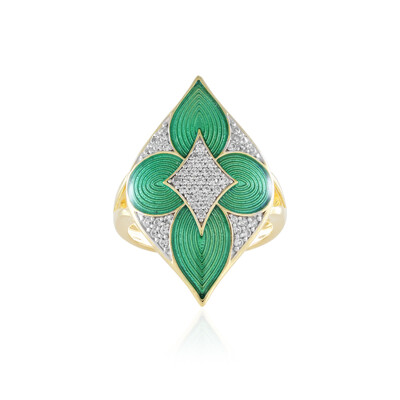 Bague en argent et Zircon (Adela Silber)