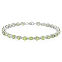 Bracelet en argent et Tourmaline Paraïba