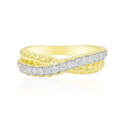 Bague en or et Diamant IF (D) (Annette)