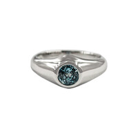 Bague en argent et Zircon de Ratanakiri