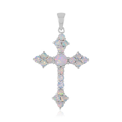 Pendentif en argent et Opale Welo