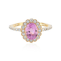 Bague en or et Kunzite