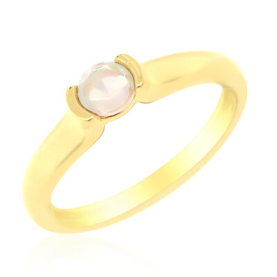 Bague en argent et Opale Welo