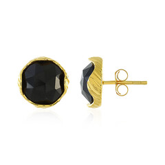 Boucles d'oreilles en argent et Onyx noir