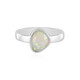 Bague en argent et Opale Welo (MONOSONO COLLECTION)