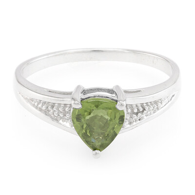 Bague en argent et Saphir du Mozambique