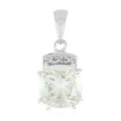 Pendentif en argent et Orthose