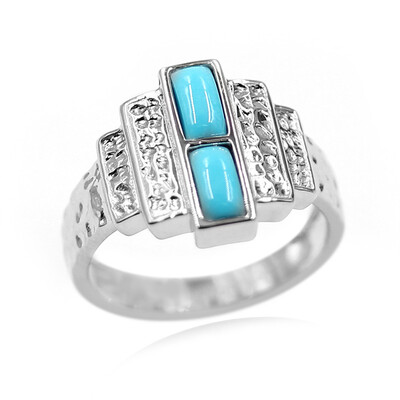 Bague en argent et Turquoise Sleeping Beauty (Faszination Türkis)