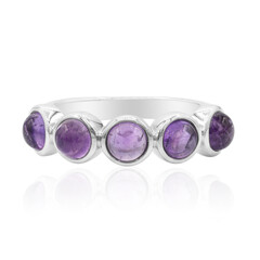 Bague en argent et Améthyste