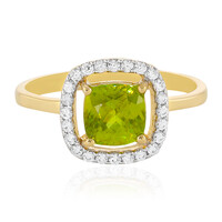 Bague en or et Sphène