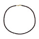 Collier en argent et Grenat du Mozambique